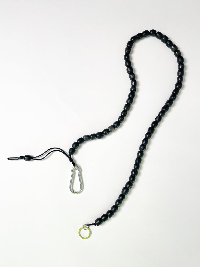 CROSSBODY KEYRING BLACK
