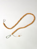 CROSSBODY KEYRING NATURAL
