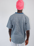 CREASED T-SHIRT STRIPED