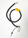 CROSSBODY KEYRING YELLOW