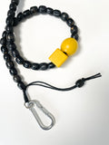 CROSSBODY KEYRING YELLOW