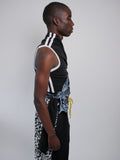 WRAPAROUND TOP BLACK