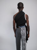 WRAPAROUND TOP BLACK