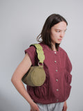 BIG POCKET VEST PLUM
