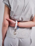 BRACELET KEYRING WHITE