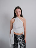 WRAPAROUND TOP WHITE