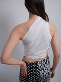 WRAPAROUND TOP WHITE