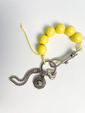BRACELET KEYRING YELLOW