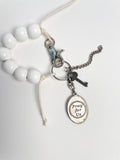 BRACELET KEYRING WHITE