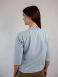 THREEQUARTER T-SHIRT BABY BLUE