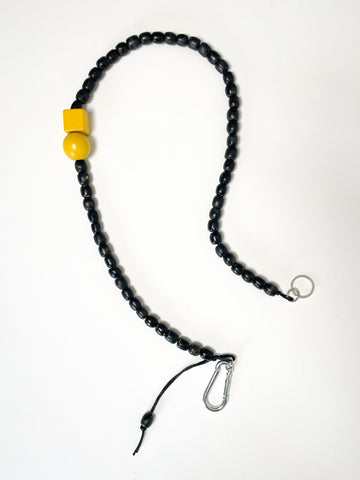 CROSSBODY KEYRING YELLOW