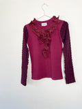 FROUFROU T-SHIRT BURGUNDY