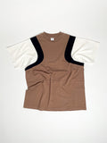MUSCLES TEE - BROWN / L