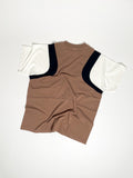 MUSCLES TEE - BROWN / L