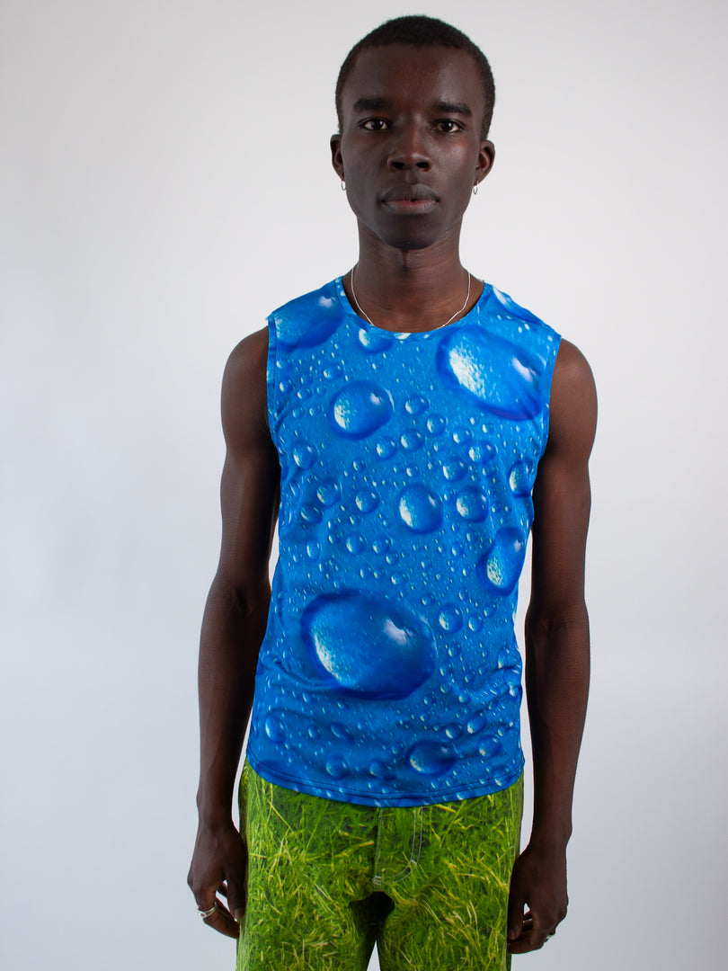 FESTIVAL TANK TOP IN DROPLETS